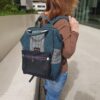Sac à dos Urbano en coton indien Anandi couture retouches agrée Bonus réparation